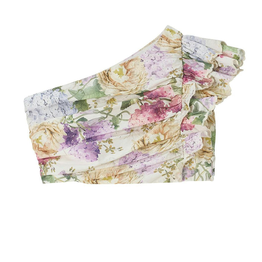 Seraphina One Shoulder Cotton Top