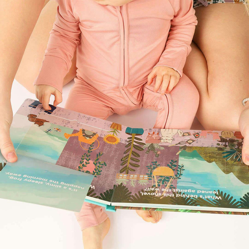 Lucy's Room Garden Friends Lift-a-Flap Board Book Multi