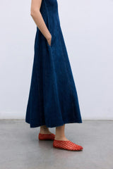 TNS Denim Woman Dress Indigo Denim