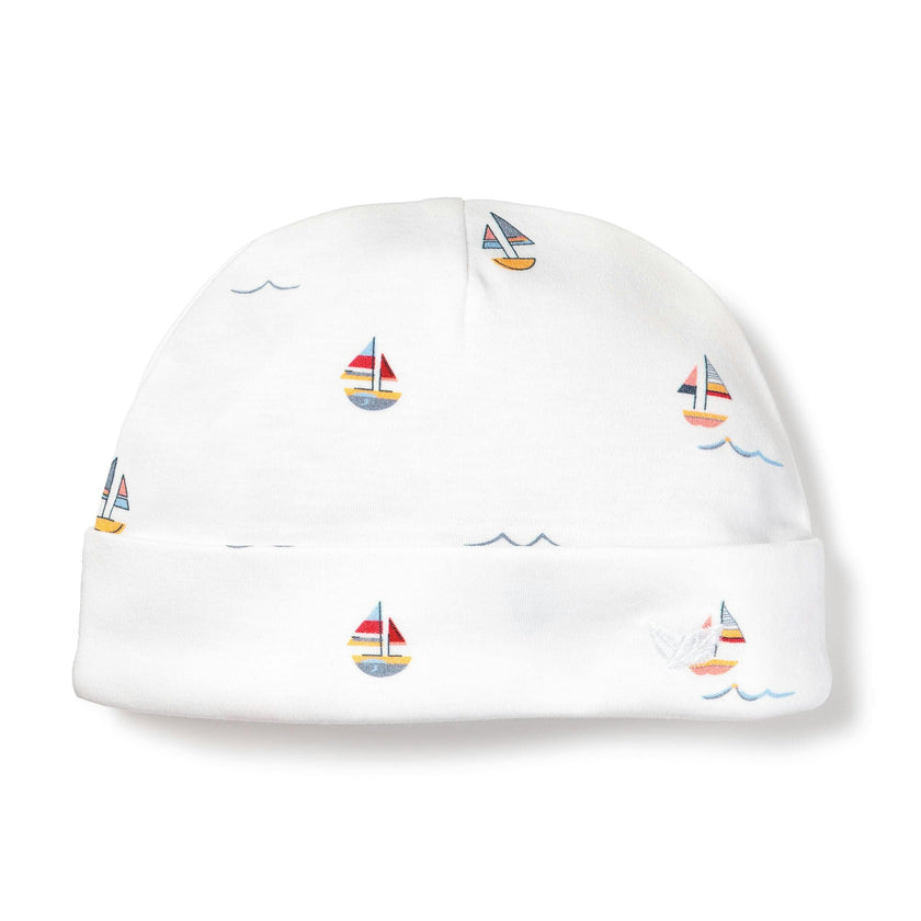 Baby's Pima Hat in Bateau