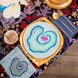 Zodiac Aquarius Dinner Plates