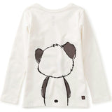 Double Sided Graphic Tee, White
