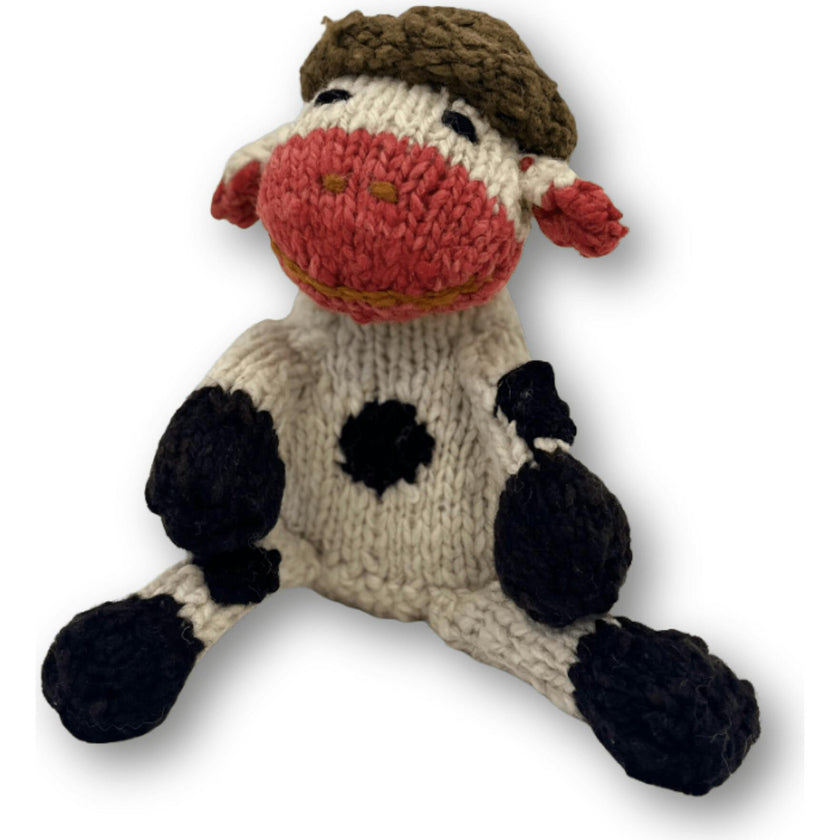 Wool Knit Buddy  | Willa the Cow