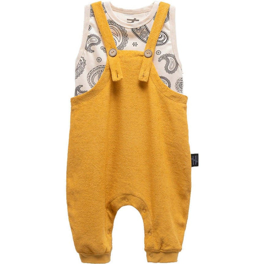 Paisley Print Overalls
