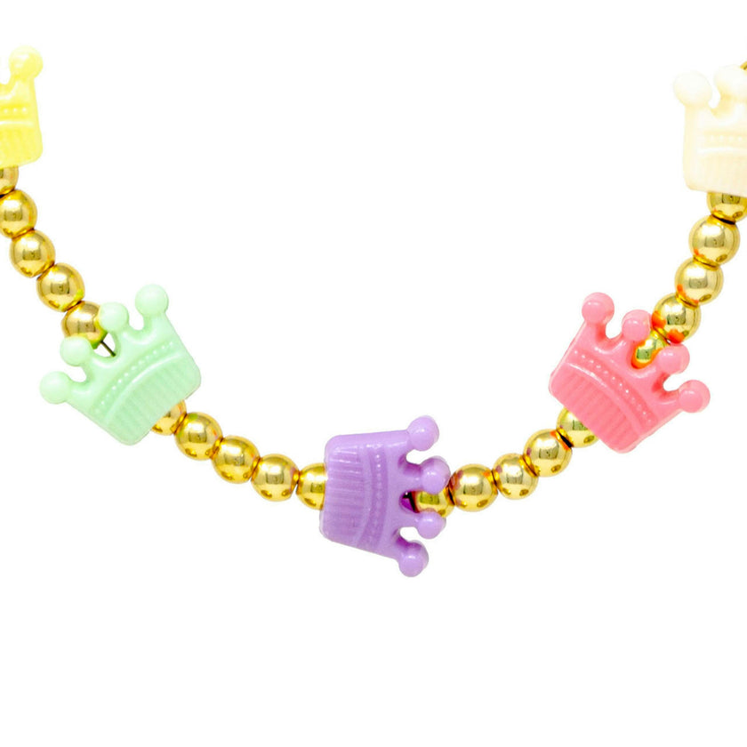 Crown Bead Necklace
