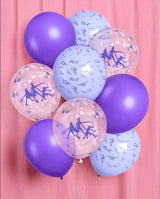 Kpop Party Balloons - 24 purple latex balloons