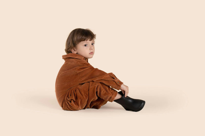 Kids Corduroy Mechanic Jumpsuit