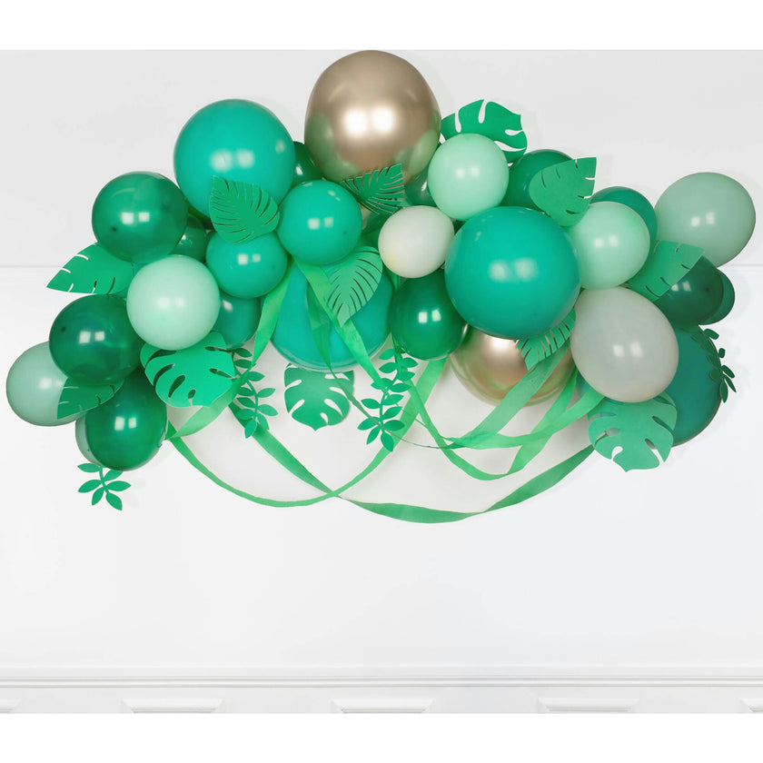 Leafy Green Balloon Arch