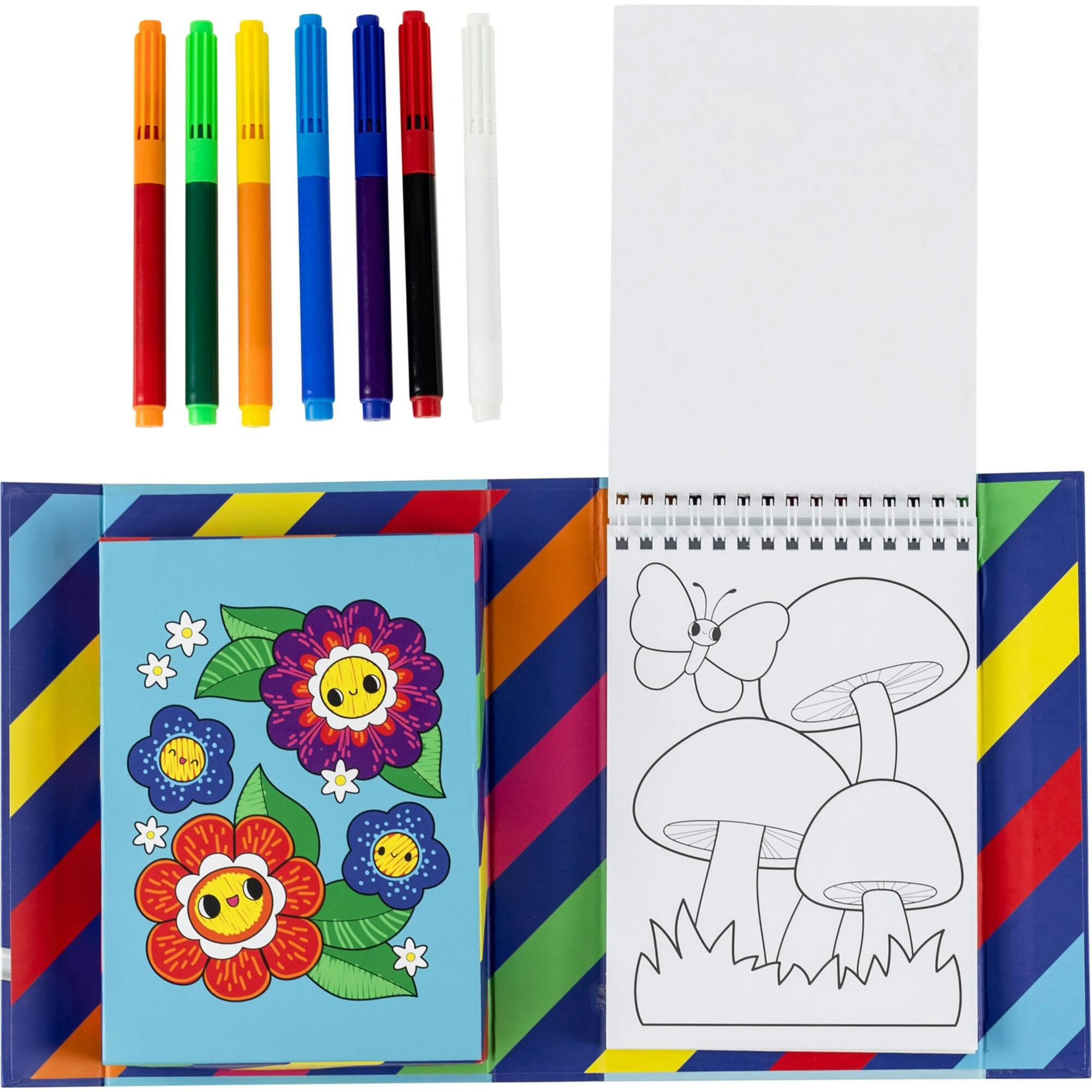 Tribe: Color Change Coloring Set - Garden Friends Activity Set