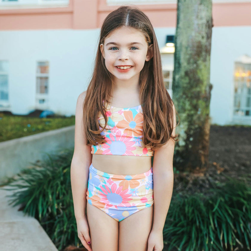 Playa Del Rey Floral Two Piece Tank
