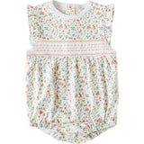 Pink Madison Smocked Bubble