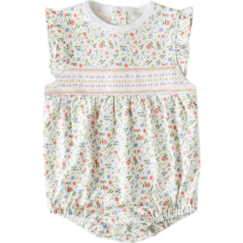 Pink Madison Smocked Bubble