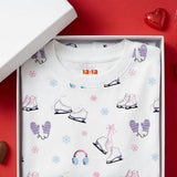 The Organic Long Sleeve Pajama Set [Figure Skating]