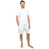 Men's Golf Sleep Shorts - Organic Cotton Poplin