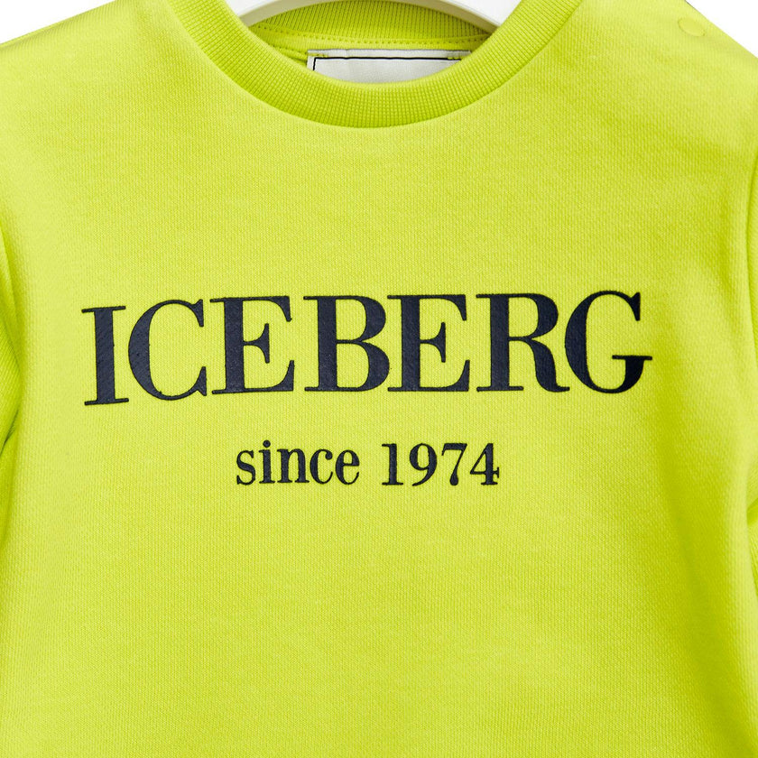 ICEBERG Classic Logo Sweatshirt - Neon