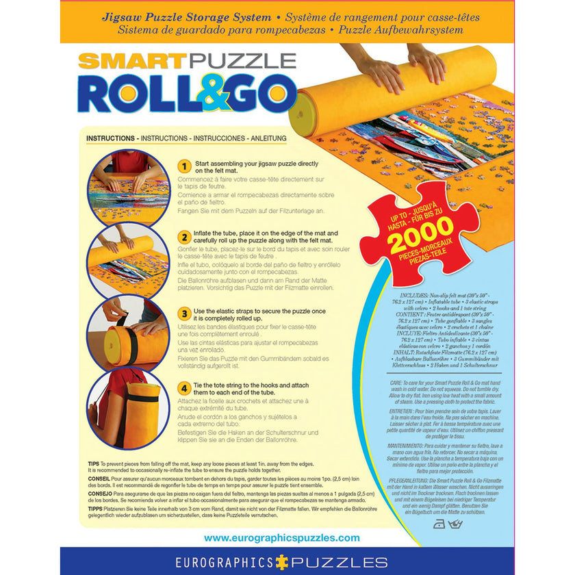 Smart Puzzle: Roll & Go Puzzle Mat