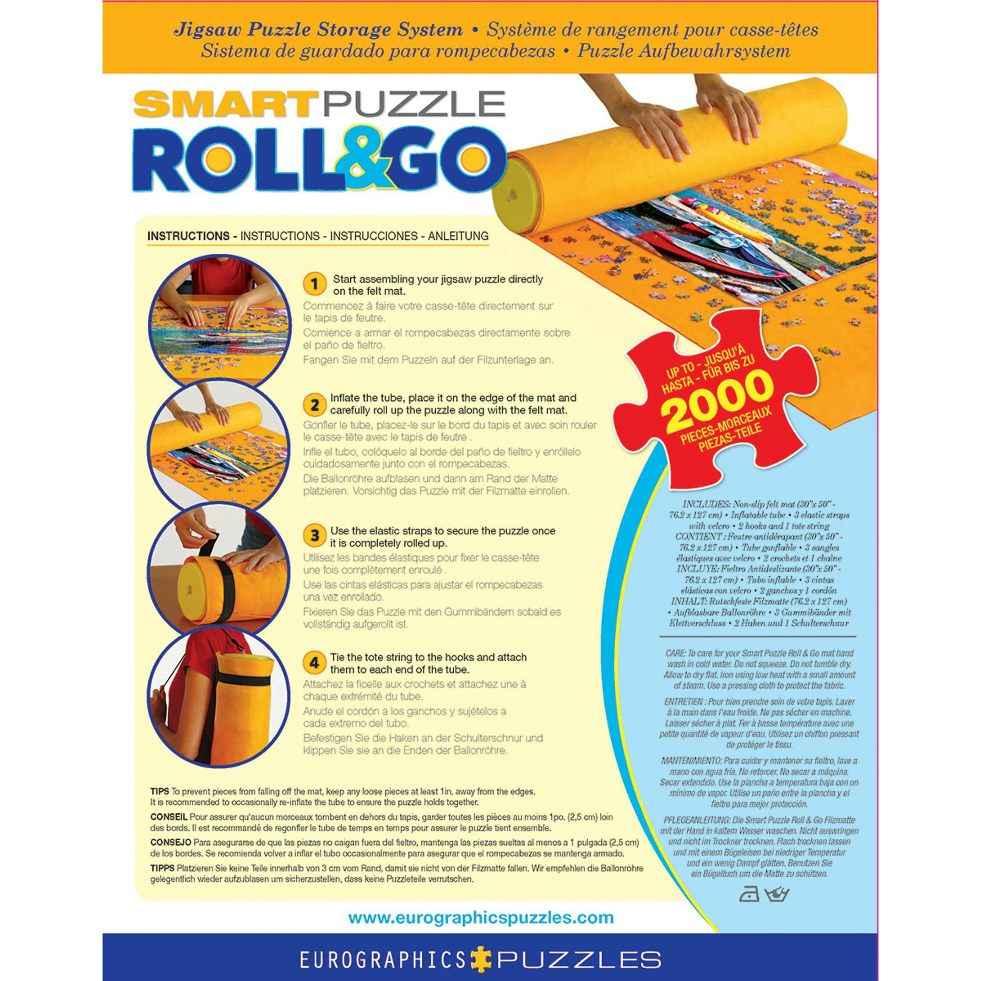 Smart Puzzle: Roll & Go Puzzle Mat