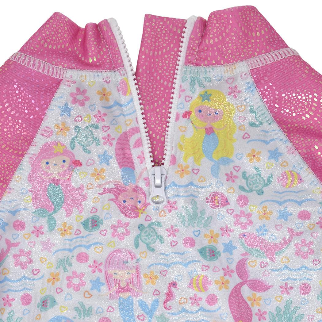 UPF 50+ Alissa Infant Ruffle Rash Guard Swimsuit - New