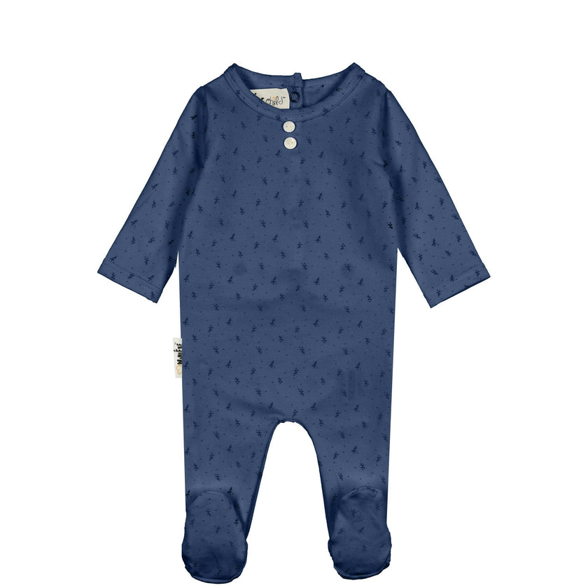 Buttons & Polka Dots Footie
