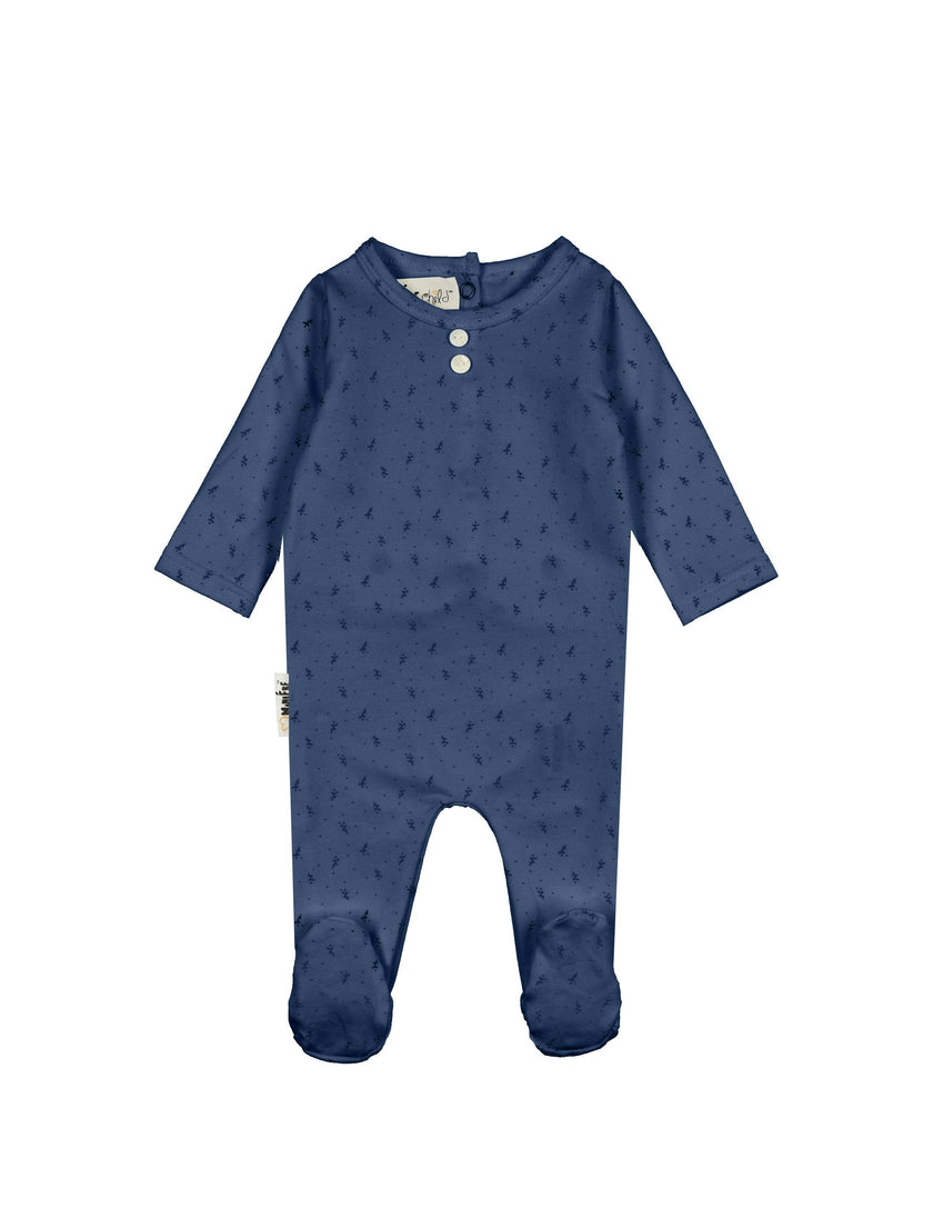 Buttons & Polka Dots Footie