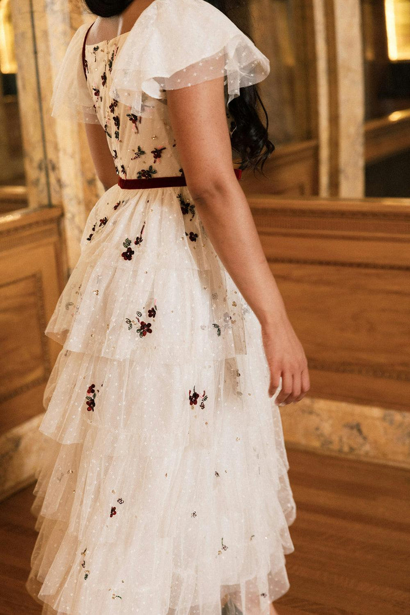 Bellagio Dress in Ivory