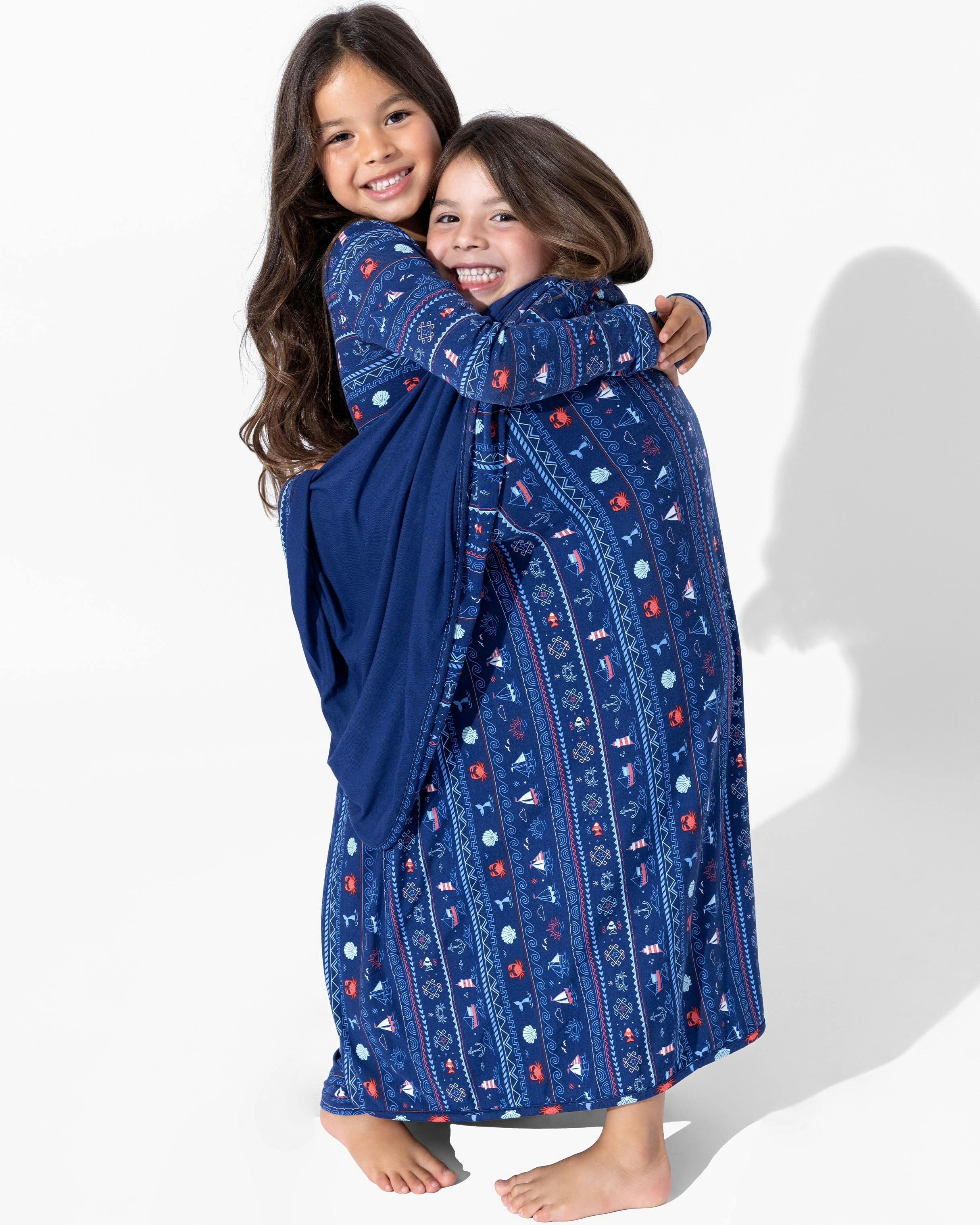 Sail Away Fair Isle Bamboo Blanket