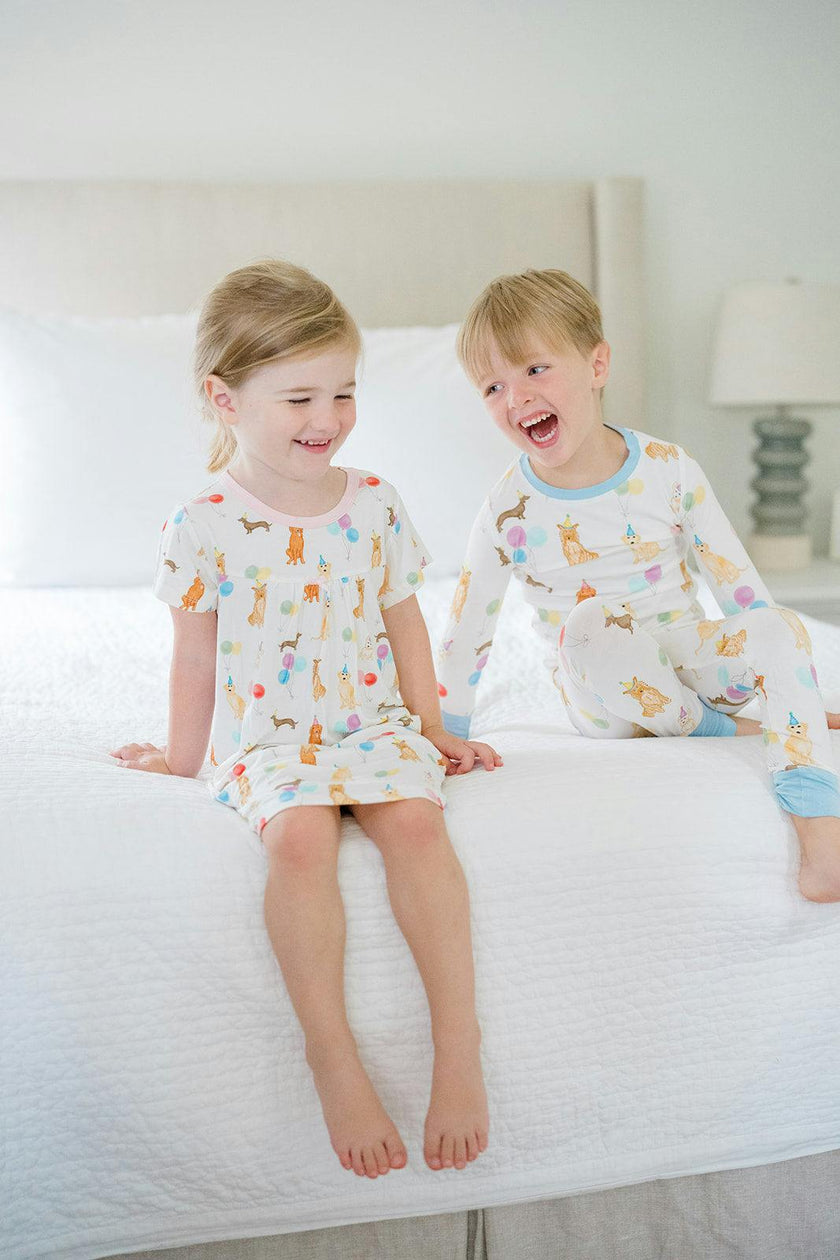 Birthday Party Dogs 2 Piece Pajama