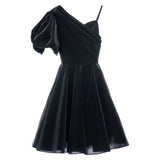 Black Felice Off Shoulder Dress