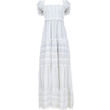 Women'S Waterlily Victoria Cover-Up Dress, White