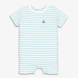 Baby embroidered stripe pocket shortie