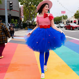 A Leading Role x Strawberry Shortcake Premium Adult Berry Blue Tulle Skirt