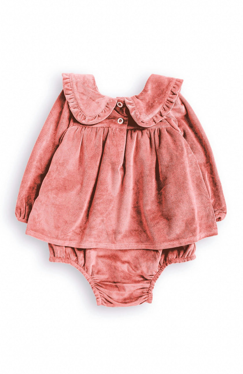 Rose Lila Bubble Romper