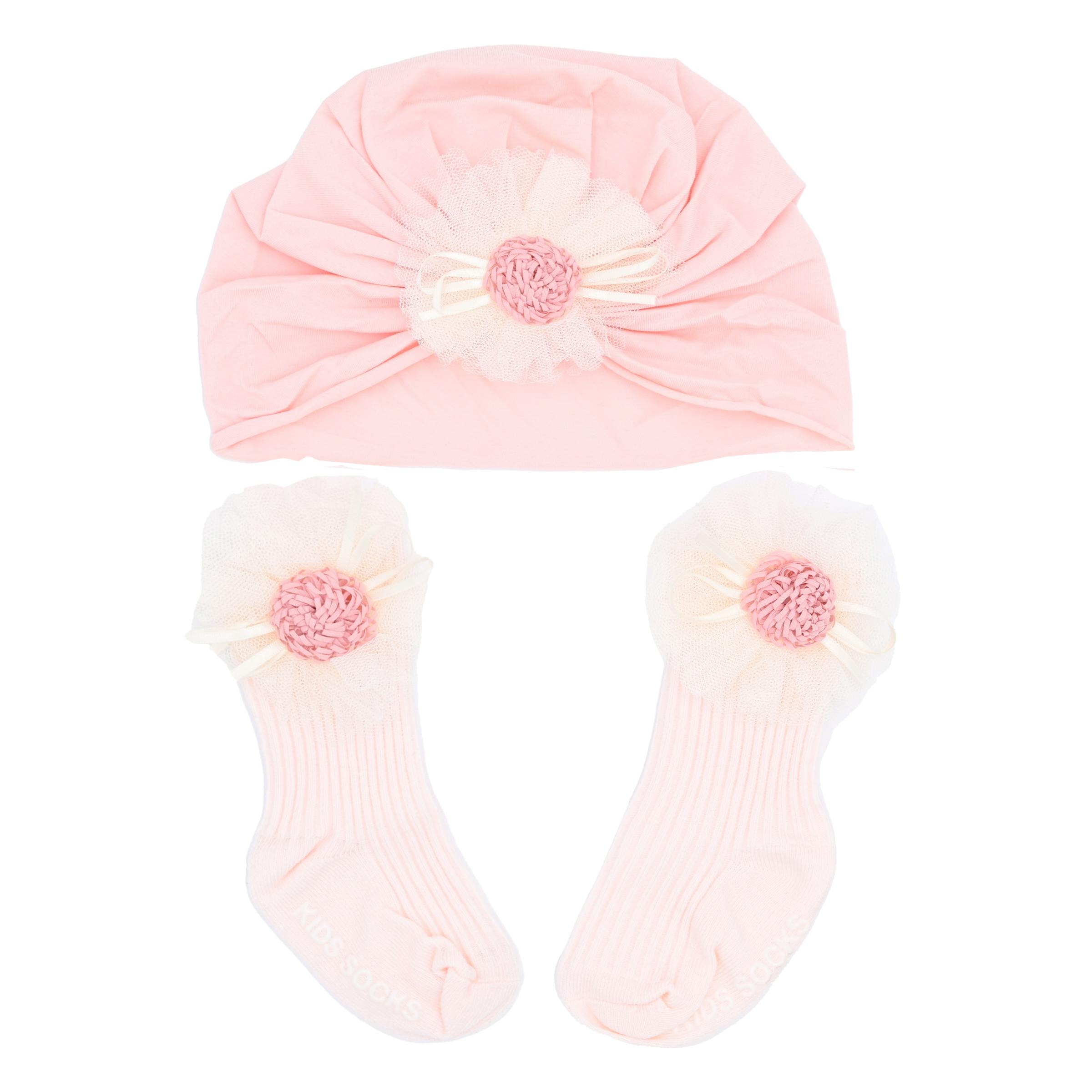Pink Flower Ivory Petal Gift Set