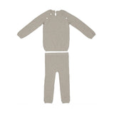 Heather Flecked 2-Piece Set