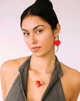 CHERRY POP HEART NECKLACE