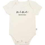 graphic bodysuit | nine months milestone taupe