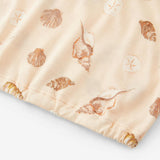 Seashells Bamboo Newborn Gown & Hat Set
