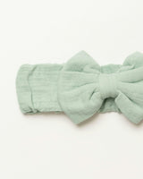 Baby's Bow Headband - Mint