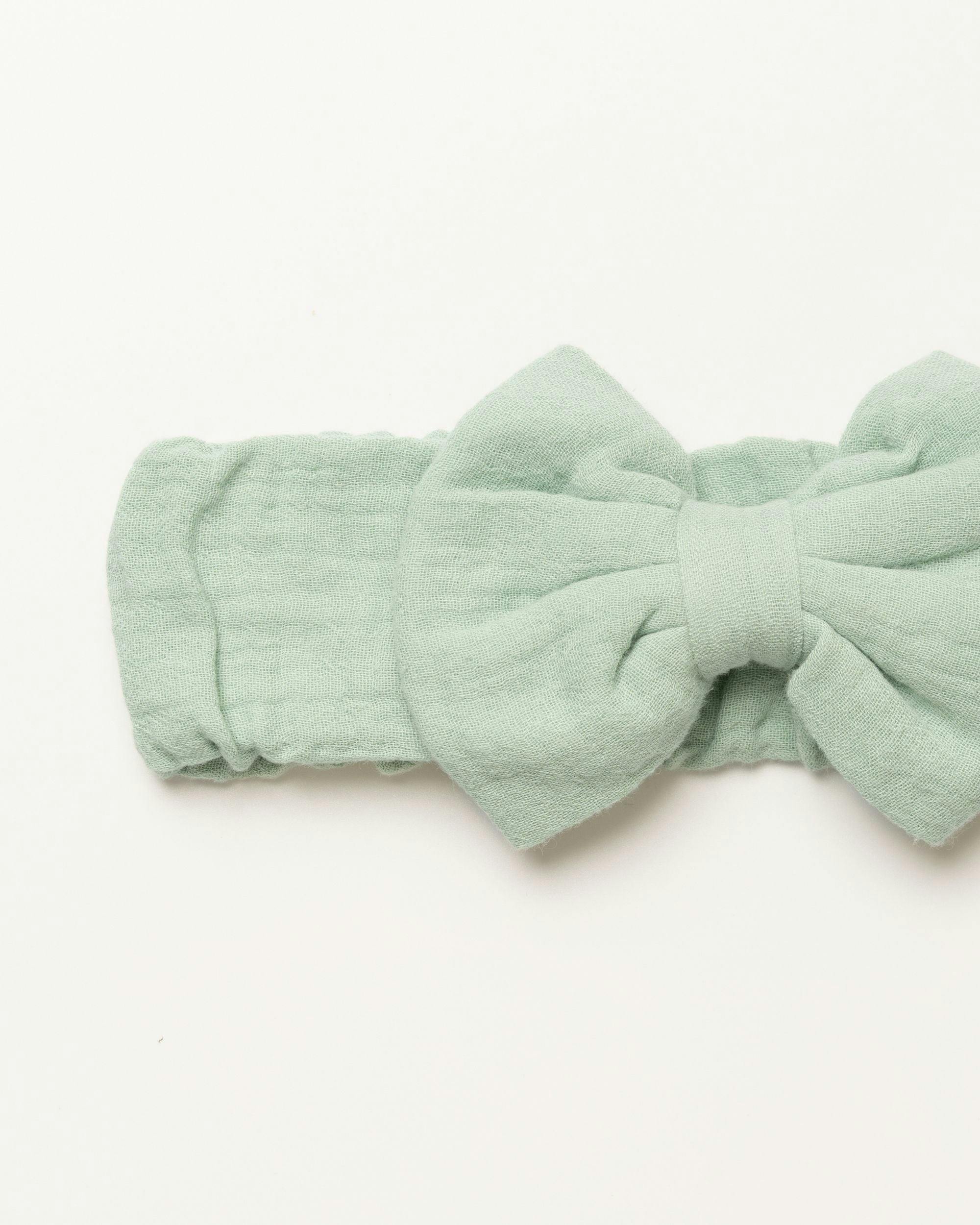 Baby's Bow Headband - Mint
