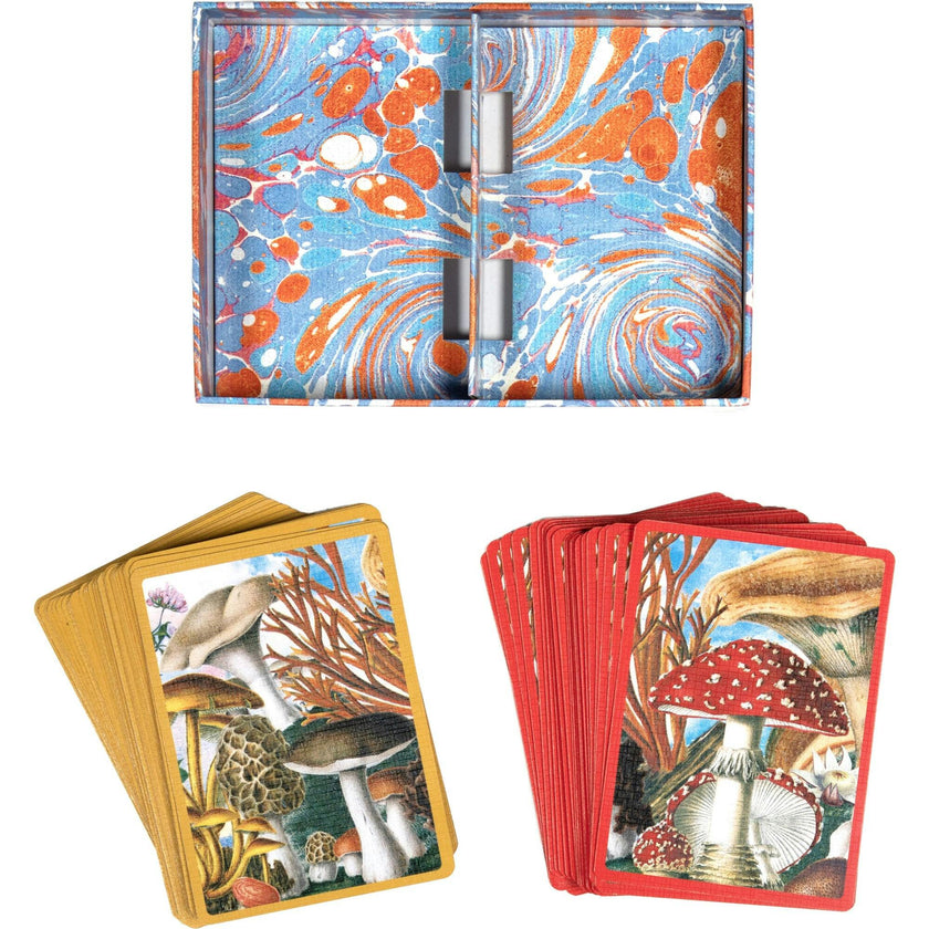 Piece & Love: Mushroom Playing Cards