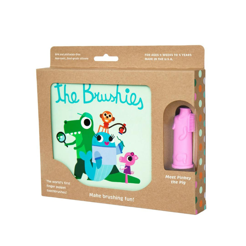 Pinky the Pink Toothbrush with Book