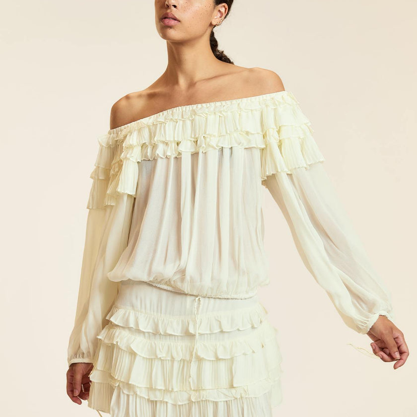 Bella Ruffle Blouse