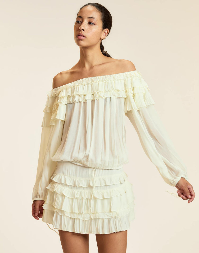 Bella Ruffle Blouse