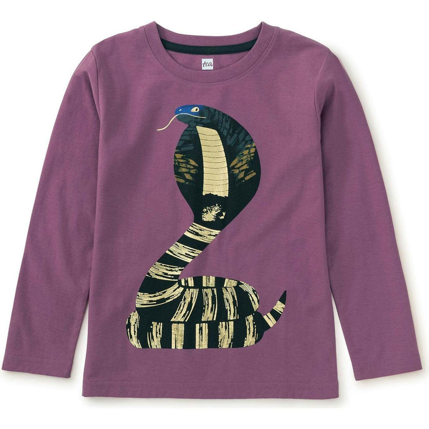 Spitting Cobra Tee, Purple