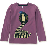 Spitting Cobra Tee, Purple