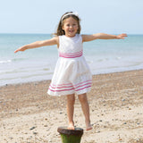 Eyelet Ric Rac Dress