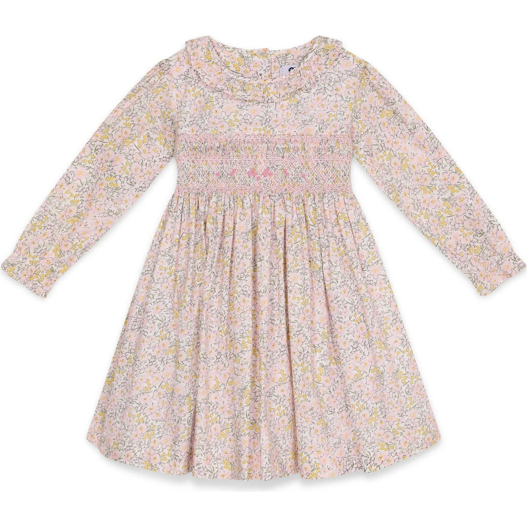 Smocked Girls Dress