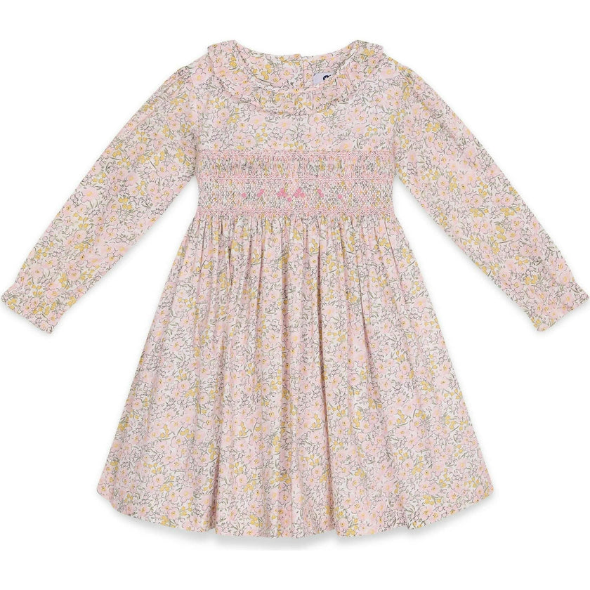 Smocked Girls Dress