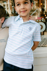 Archie Polo  - Ice Stripe