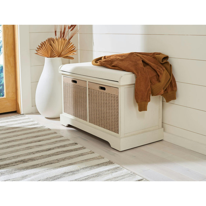 Landers 2-Drawer/Cushion Storage Bench